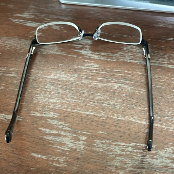 Design Optics by Foster Grant +1.50 black pattern eyeglasses with rhinestones - Picture 13 of 15